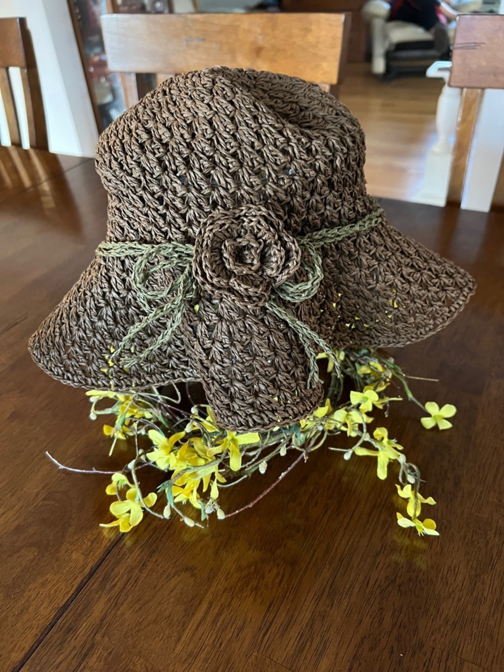 Coldwater Creek Toyo Straw Hat